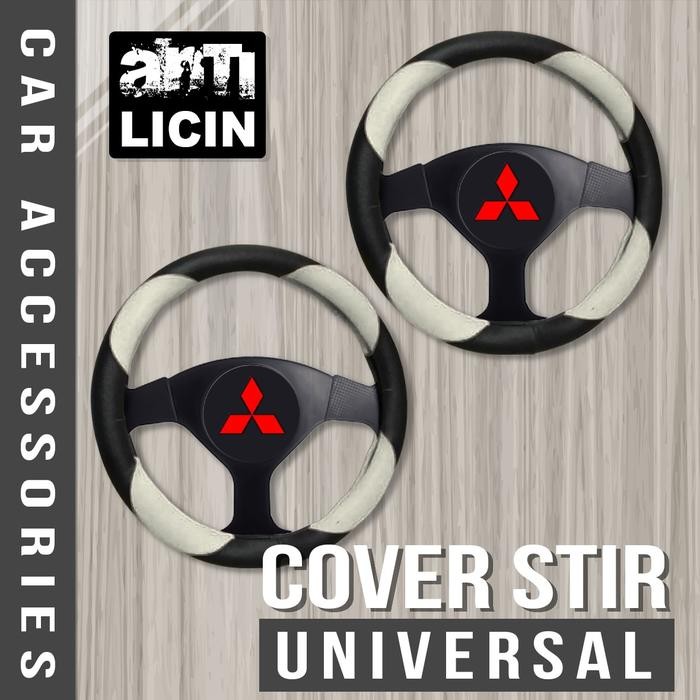 PREMIUM Cover Stir Mobil Sarung Stir Mitsubishi Xpander Cross Outlander Pajerw