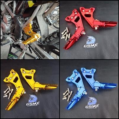 PREMIUM FOOTSTEP BELAKANG KLX 150 DTRACKER 150 KLX BF PIJAKAN KAKI BELAKANG