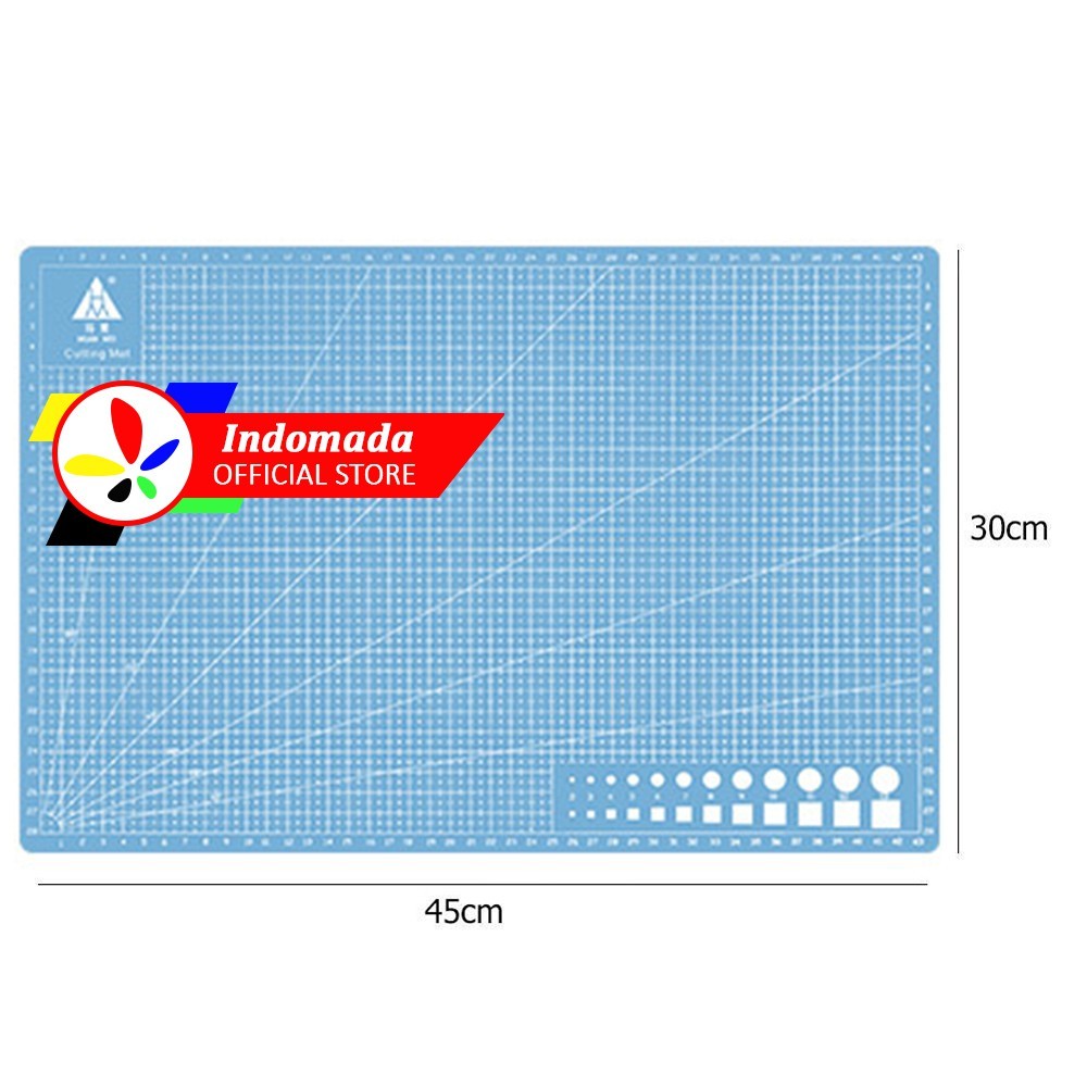 

Indomada Alas Potong A3 45 x 30 cm Cutting Mat Pad