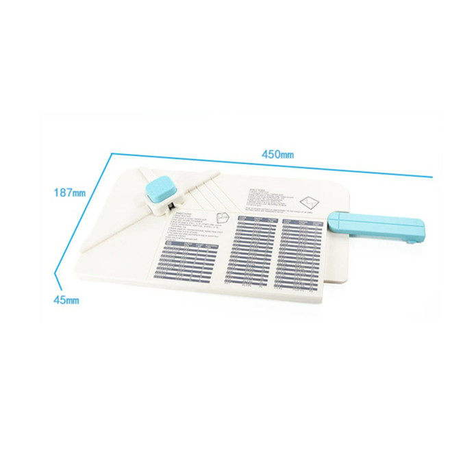 

LovelyCraftStore 2in1 Multipurpose Scng Board Creasing Board Trimmer A4 Paper Trimmer dan Scng Board