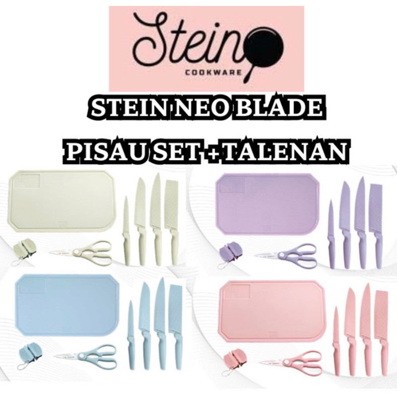 Steincookware Stein Neo Blade Knife Set 7 in 1 - Pisau Stein - Pisau Set Steincookware - Pisau Set