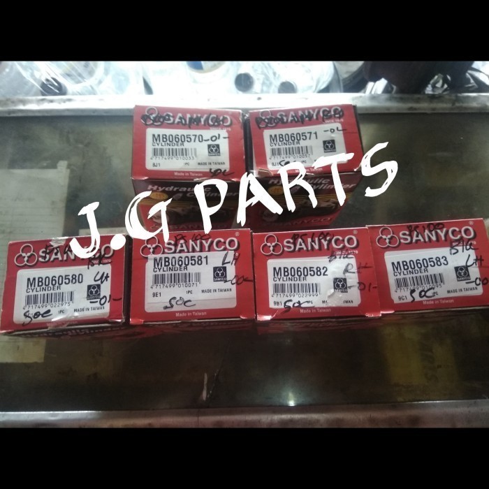 Wheel Cylinder Depan Kiri Canter 110 Double 1 1/4" Sanyco Mb060570 Kode 079