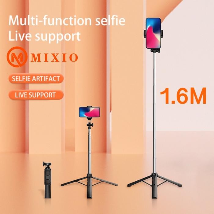 MIXIO A31 160CM Tongsis Bluetooth Selfie Stick Tripod