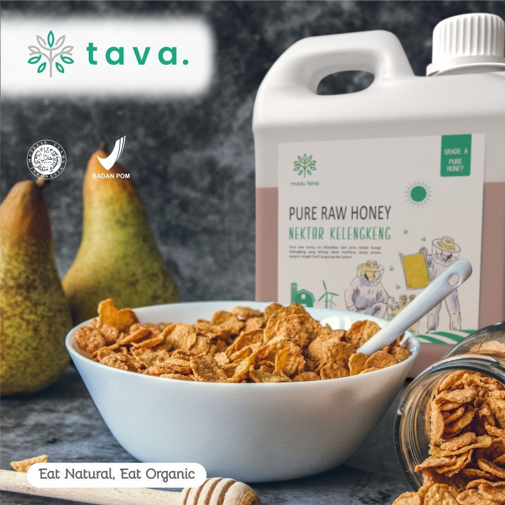 

Madu Asli Murni 1kg Tava Grade A Nektar Kelengkeng 100% Alami Pure Natural Raw Honey