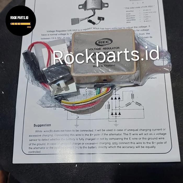 READY STOK Ket out Cut Out ic Regulator Voltage Taft GT Rocky Hiline Hardtop Diesel BJ40