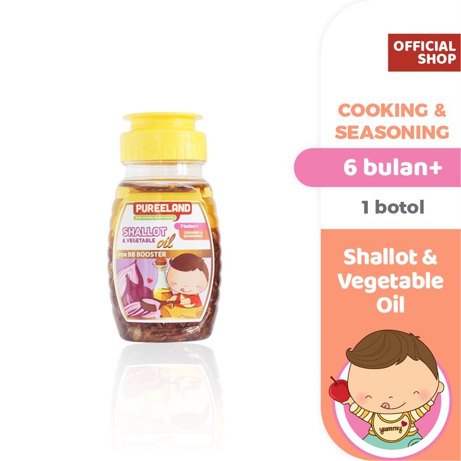 

Pureeland Vegetable MPASI Oil Appetite Booster / Minyak Nabati MPASI Bayi / Bumbu MPASI / Bahan