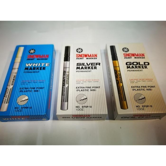 

Ready JT SPIDOL PAINT MARKER SNOWMAN FINE / EXTRA FINE TIP