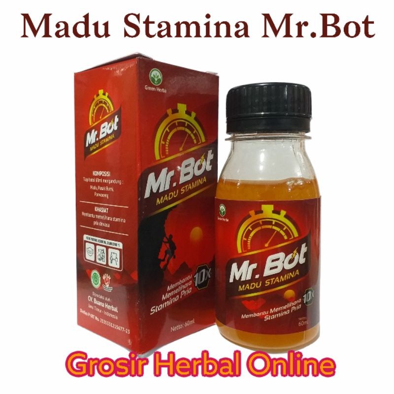 

J. BOT MR.BOT Madu Stamina / Madu Bomen / Madu tonik 10x