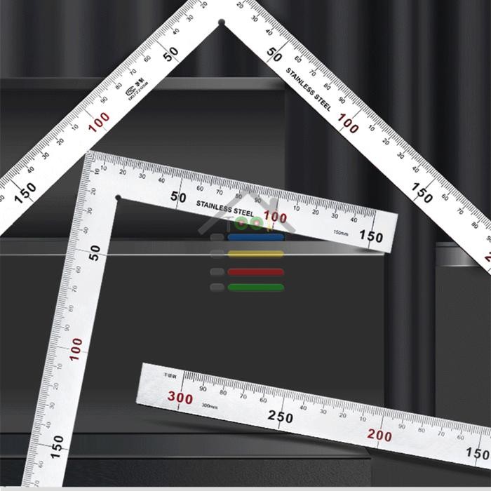 

Ready JT PENGGARIS SIKU BAJA ALAT PERTUKANGAN 150X300 / 250X500 MM