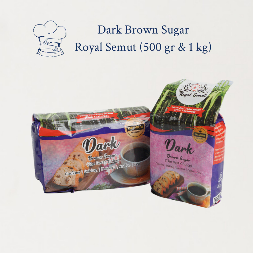 

Royal Semut Light / Dark Brown Sugar Gula Merah Bubuk 500gr / 1kg (Light Brown / Dark Brown Sugar)