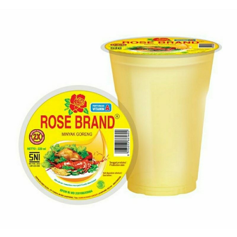 

Minyak Goreng Rose brand 220 ml - Minyak Goreng 220 ml
