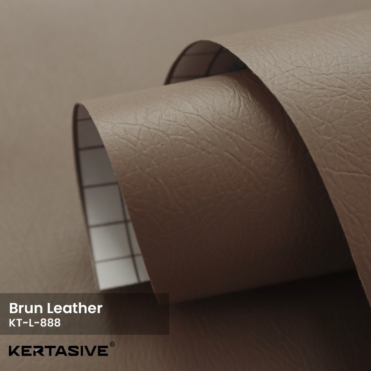 KERTASIVE PVC Interior Film - BRUN LEATHER L.122CM