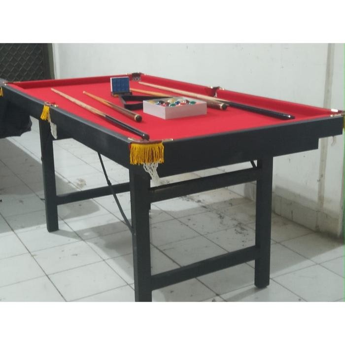 Meja Billiard Pool Table Lipat 6 Feet