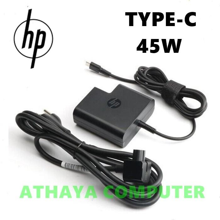Original Charger Adaptor HP Chromebook 11 G8 EE TYPE-C 45W