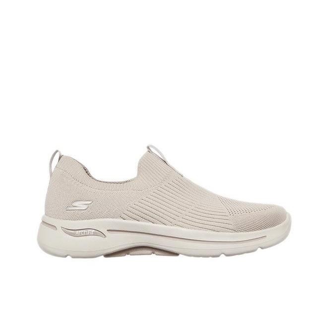 BEST SELLER Skechers GO WALK Arch Fit Iconic Womens Walking Shoes - Taupe Original