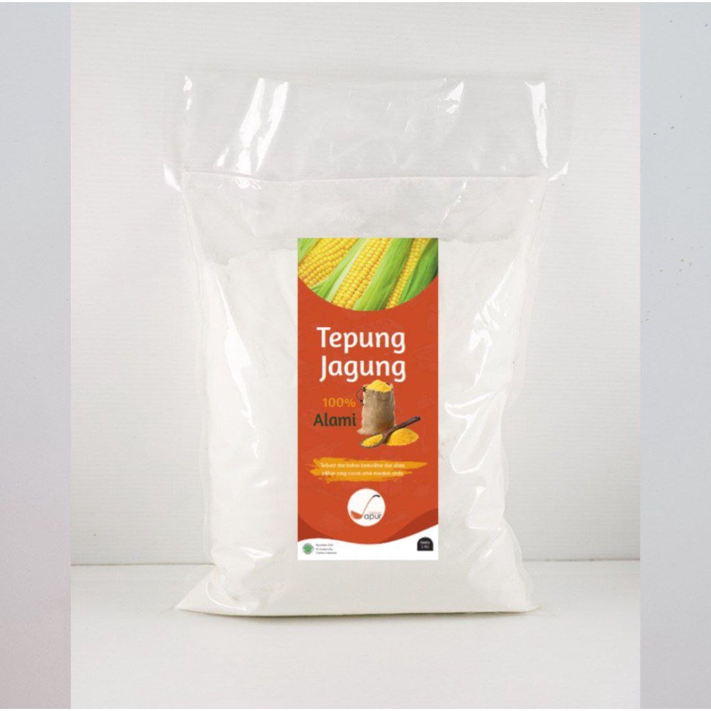 

Tepung Maizena 1kg / 100% Sari Pati Jagung Murni / Asli Tepung Jagung Halal - Dapur Supplies