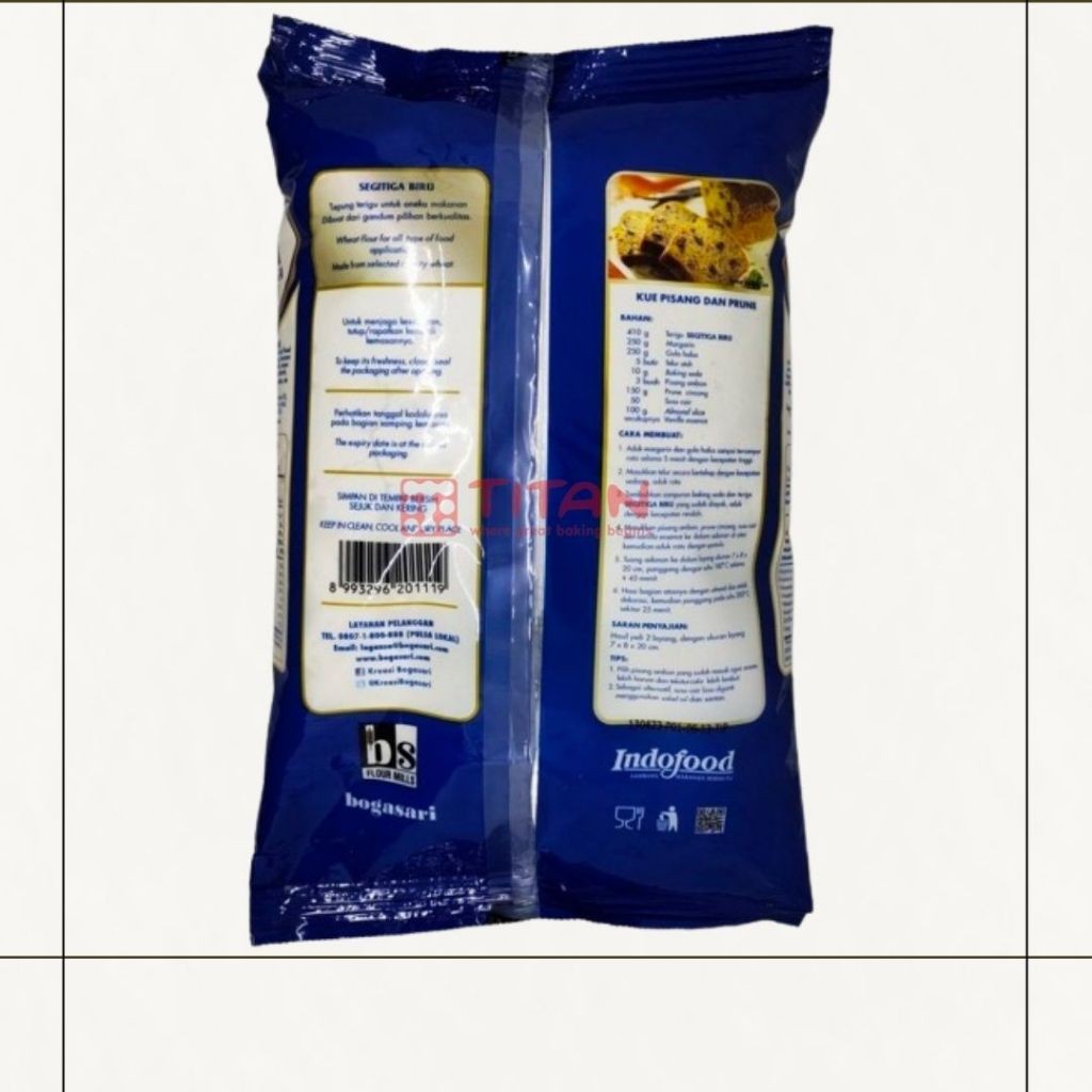 

Tepung Terigu Segitiga Biru 1000 Gr