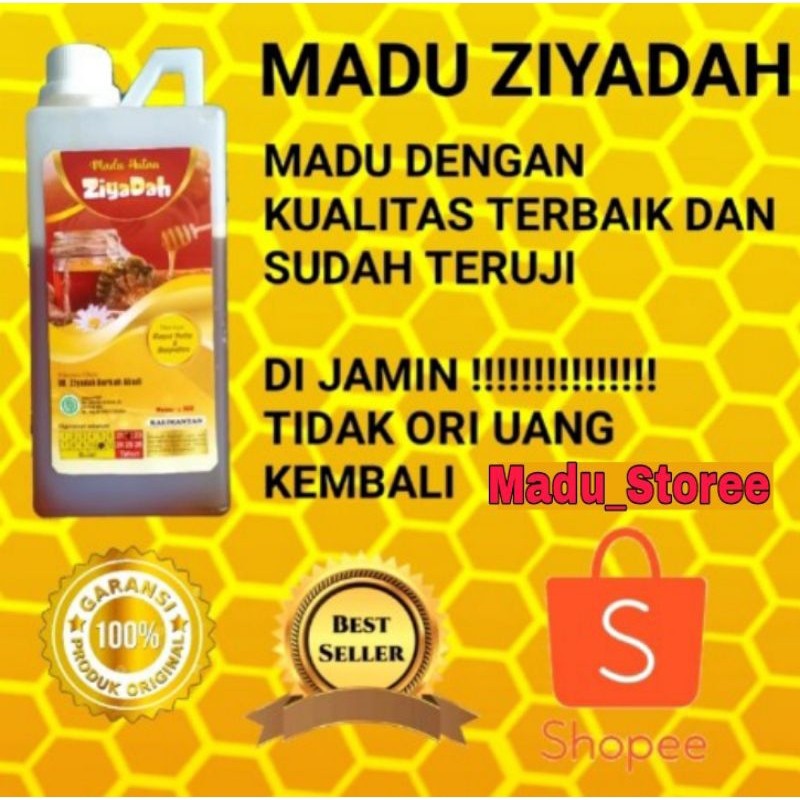 

Madu HUTAN 1 Kg KALIMANTAN HUTAN ZIyadah Asli 100
