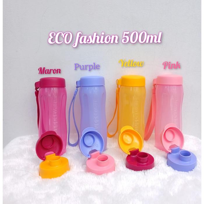 BEST SELLER Botol tupperware/botol tupperware 500 ml/ECO fashion 500ml free tutup