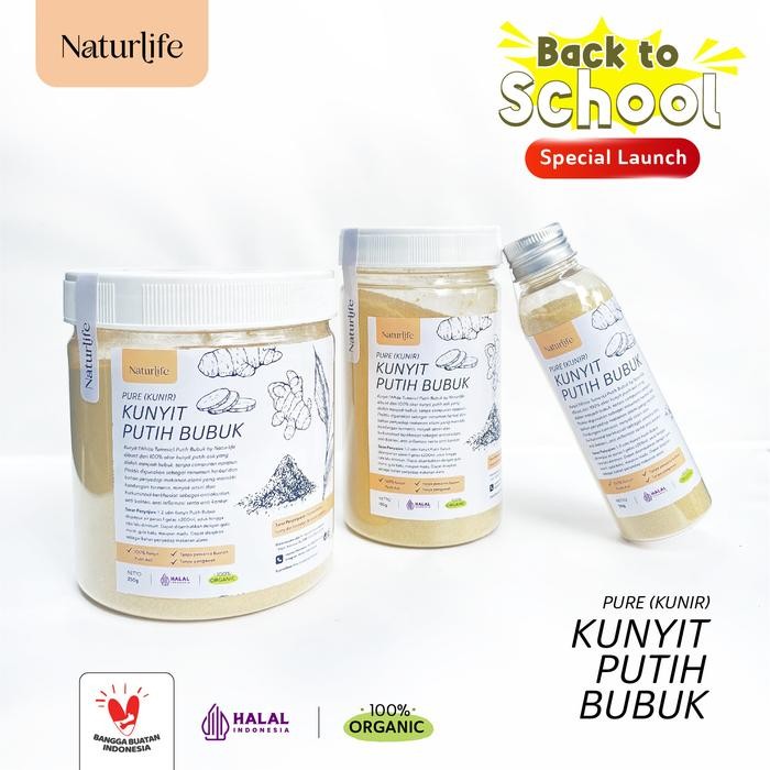 

Terlaris Kunyit Putih Bubuk Tanpa Campuran Asli 100% Original 50G 150G 250G White Turmeric Powder