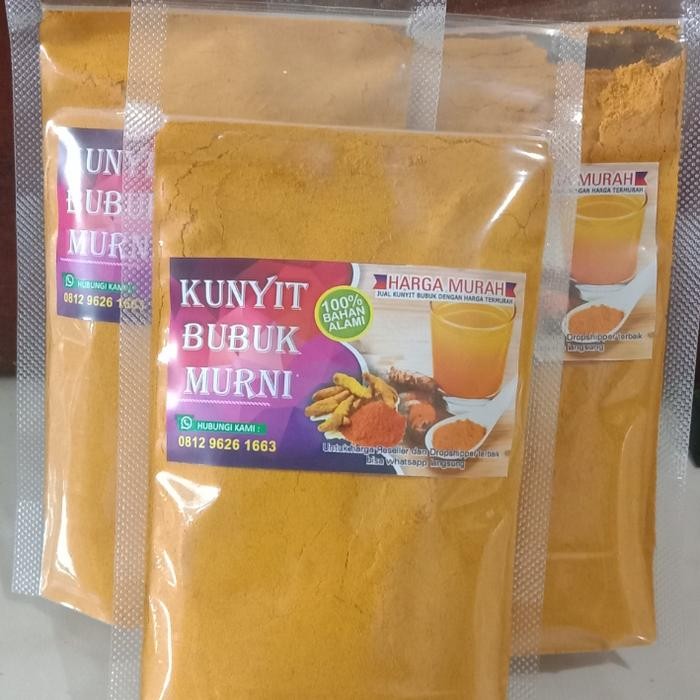 

Terlaris Kunyit Bubuk Murni 100% Tanpa Campuran