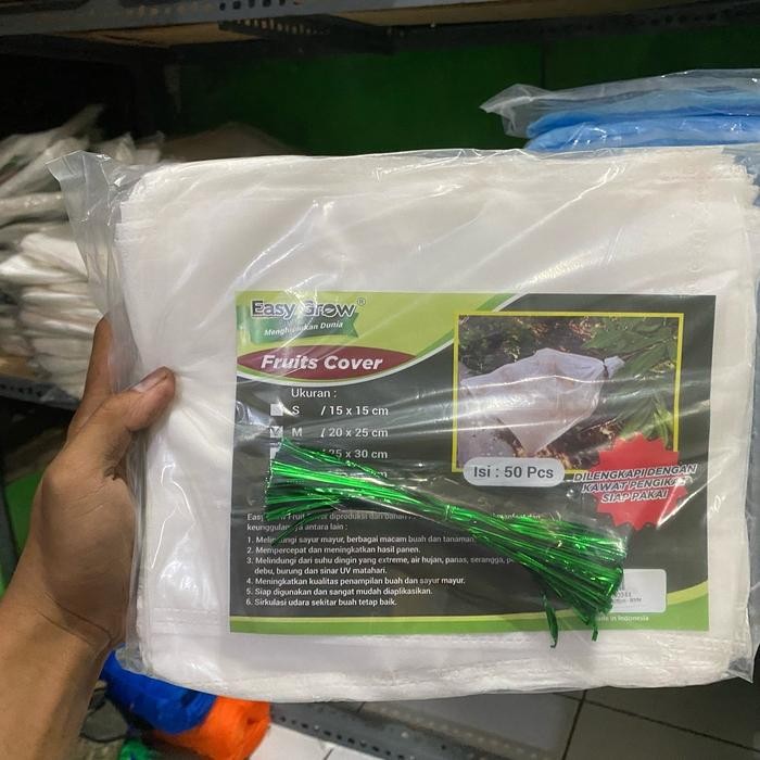 Fruit Cover Brongsong Buah Pembungkus Buah Jeruk Anggur Mangga Alpukat Kelengkeng Jaring Sayur