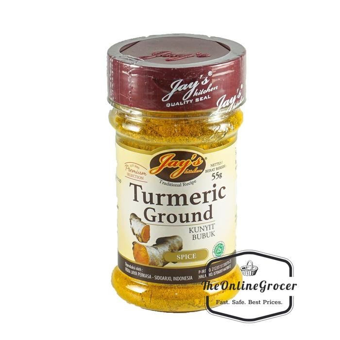 

Terlaris Jays Turmeric Ground Kunyit Bubuk 55Gr