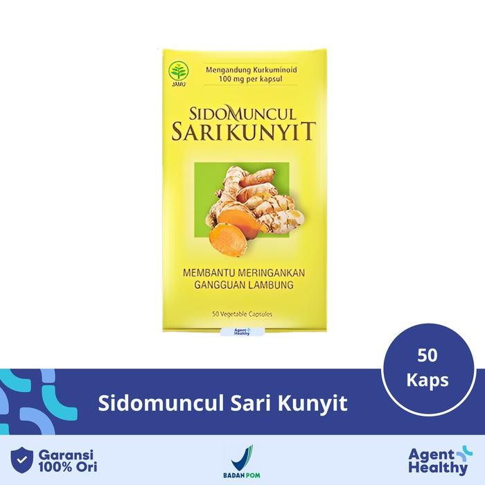 

Terlaris Sidomuncul Sari Kunyit (50 Kaplet)