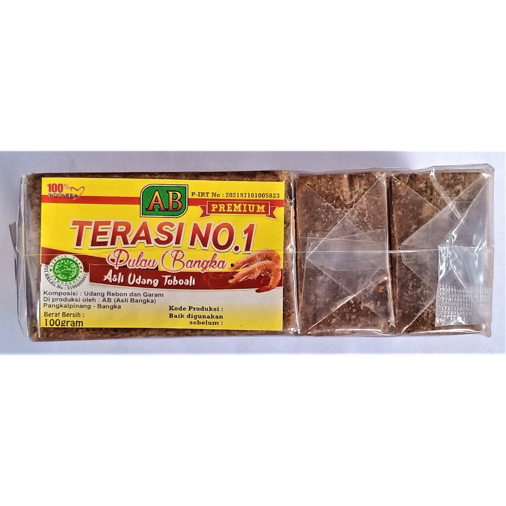 

Terasi Bangka merk AB Premium