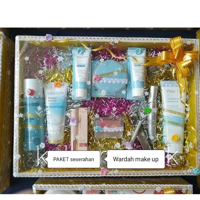 Fresh Finds Paket Wardah Seserahan Lengkap/ Parsel Kosmetik Make Up Seserahan/Wardah Make Up Nikah/