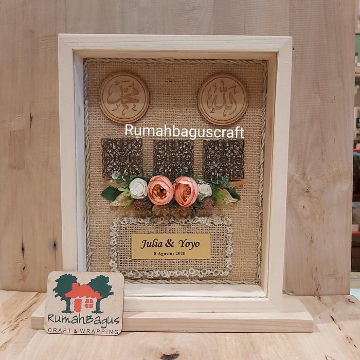 Fresh Finds Frame Mahar Logam Mulia