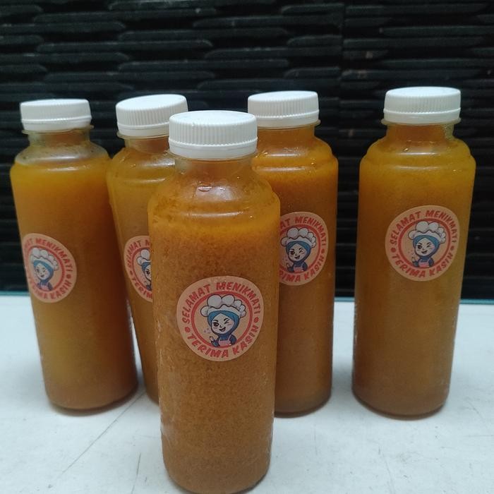 

Terlaris Kunyit Asem Gula Jawa Asli 250Ml/Botol