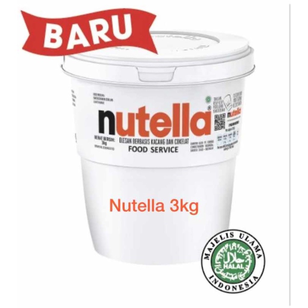 

NUTELLA 3 Kg BESAR Terbaru Exp Desember 2025 PROMO HALAL