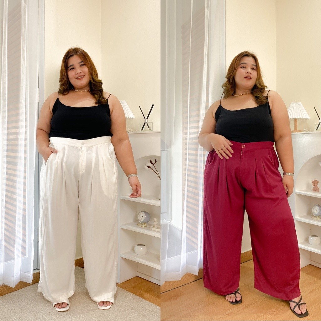 Pola Mewah Grace Pants/ Kulot Jumbo/ Kulot Big Size/ Kulot Plus Size/ Celana Panjang Jumbo/ Celana