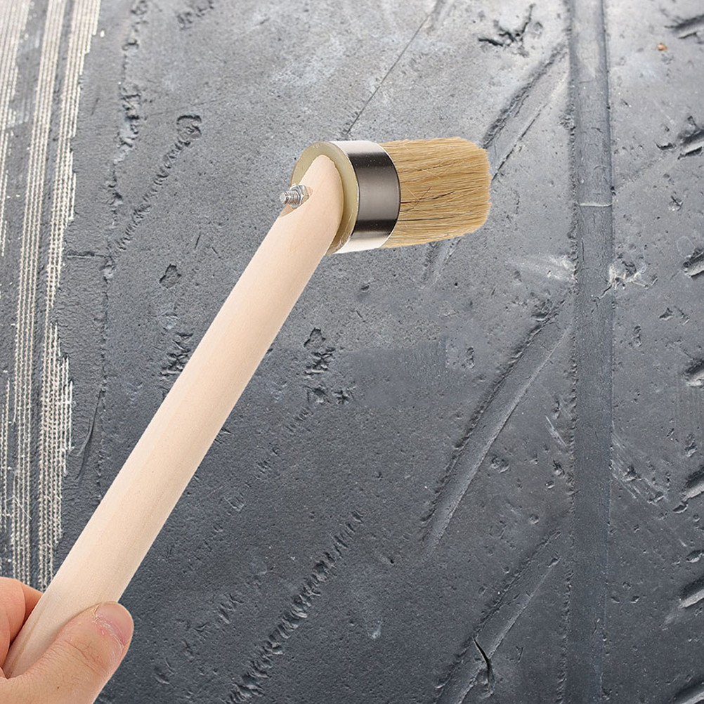 

2 Pcs Car Tire Repair Grease Brush Detailing for Vehicles Tools Wash Wood Rim Cleaner Wheel and Cleaning