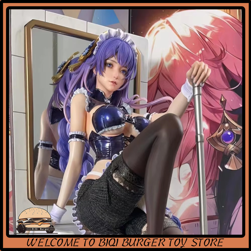 Raiden Shogun Action Figures Genshin Impact Anime Figure Sexy Beelzebul Figurine Statue Genshin