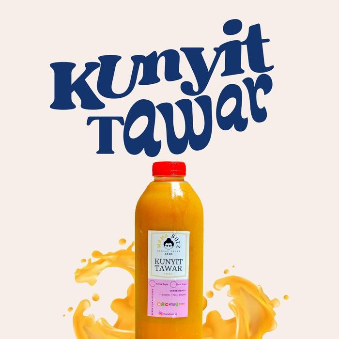 

Terlaris Kunyit Tawar/Kunyit Saja 1 Liter