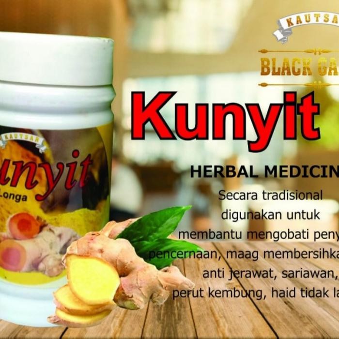 

Terlaris Kapsul Serbuk Kunyit Murni 60Kpsl