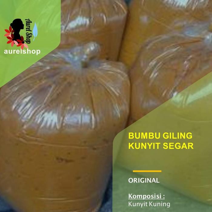 

Terlaris Bumbu Giling Kunyit Kuning 1 Kg