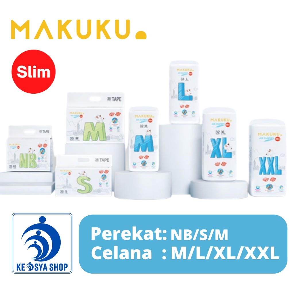 Makuku Slim Pants & Tape NB/S/M/L/XL/XXL