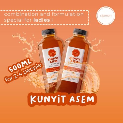 

Terlaris Sijamon Kunyit Asam Jamu Modern 500Ml Special Untuk Wanita