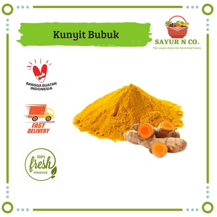 

Terlaris Kunyit Bubuk / Turmeric Ground 100Gr Sayur N Co Bekasi