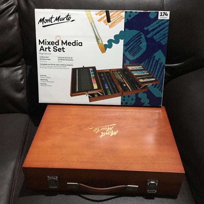 

Alat Lukis Set Studio Essentials Mix Media Art Set 174pcs Original