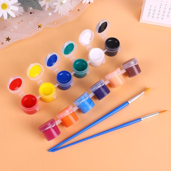 

Pigmen/Pigmen Cat/Alat Lukis Anak-Anak/Alat Lukis/Alat Pewarna Lukisan Seni/Lukisan Anak-Anak