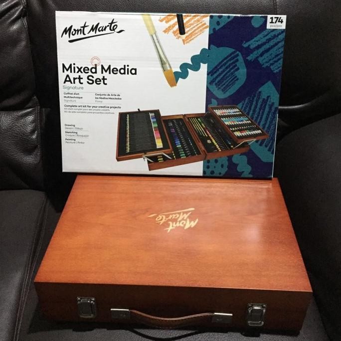 

Termurah Alat Lukis Set Studio Essentials Mix Media Art Set 174pcs Original Best Seller