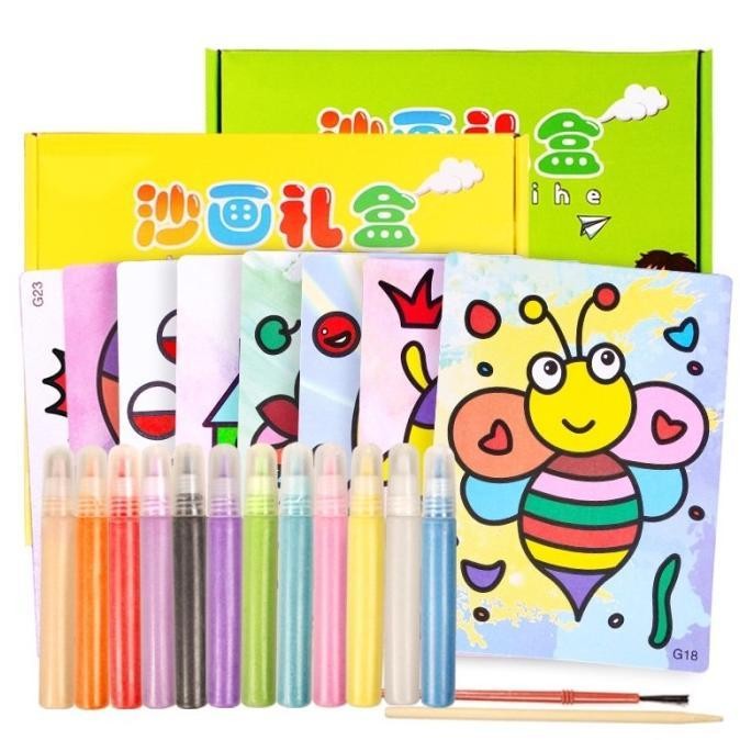 

ALAT LUKIS ANAK SET MEWARNAI OIL PAINTING CAT MINYAK GAMBAR BERUANG