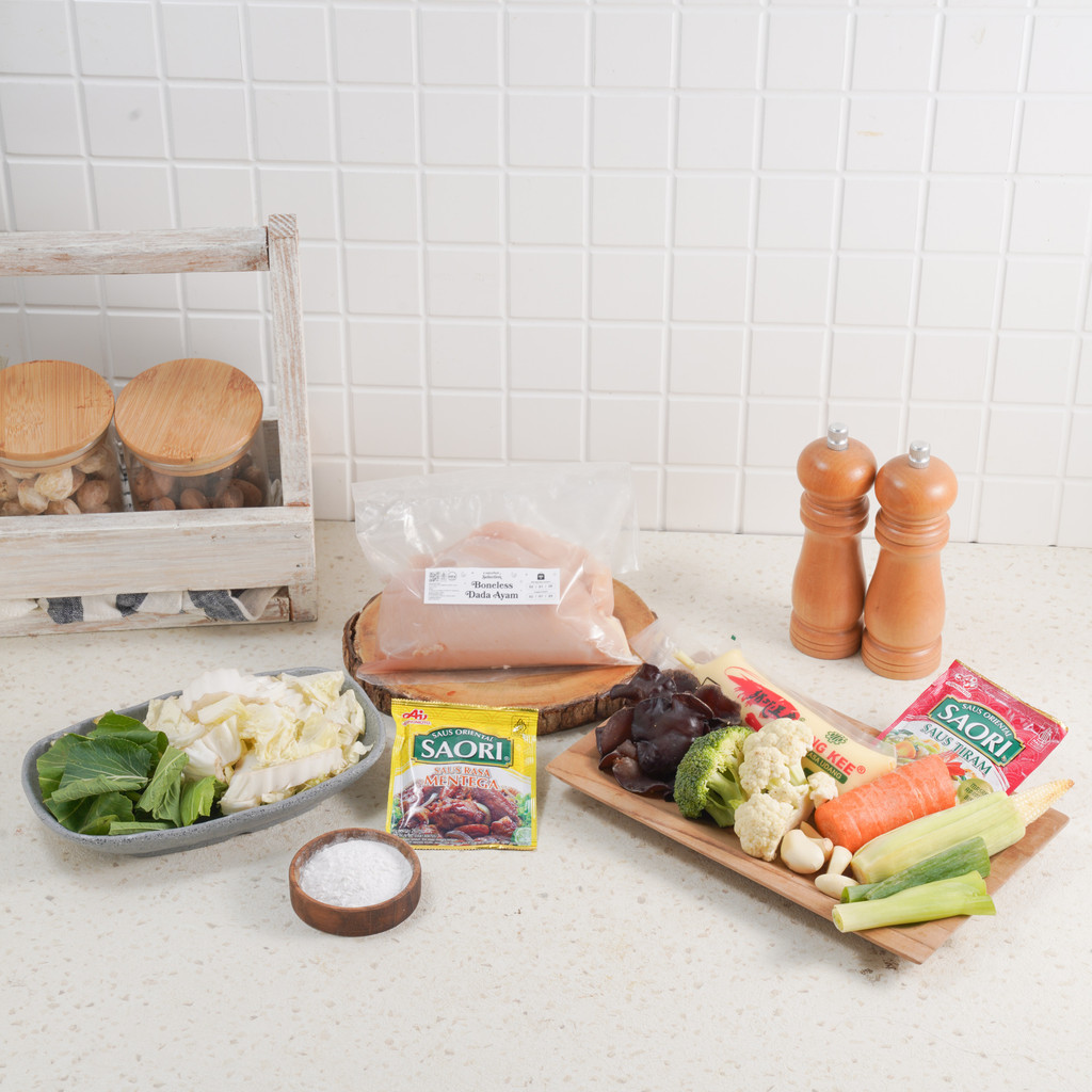 

Sayurbox x Sirka Bundle Paket Masak Ayam Saus Mentega & Sapo Tahu 1 pack