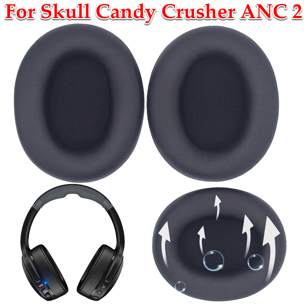 Headset Protective Cover Noise Isolation Replacement Headphone Pads Replacement Ear Pads for Skullca