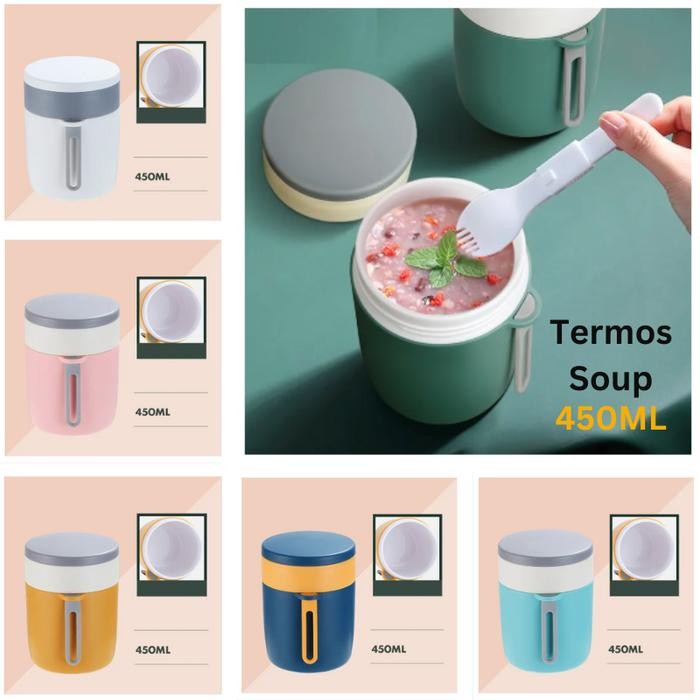 BEST SELLER termos sayur soup - termos bubur bayi - bekal makan anti tumpah