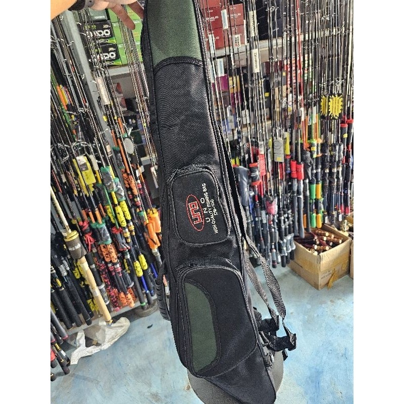 Tas Joran Pancing Bahan Terpal 75cm dan 100 m